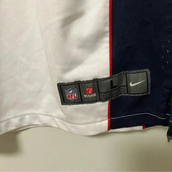 Nike Patriots New England Brady  jersey Large in White - Picture 3 of 7